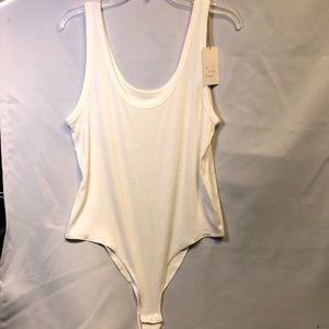 A New Day Off White Tank with Snaps, Size Xxl, Nwt